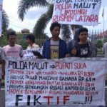 Mahasiswa Sula Soroti Kinerja Polda Maluku Utara