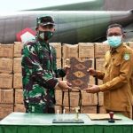TNI Salurkan 7.400 APD dan Mesin Bio Safety di Malut