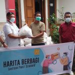 Setahun, Harita Salurkan 8.600 Paket Sembako di Maluku Utara