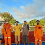 Basarnas Ternate Evakuasi Dua ABK Kapal Ikan Mulin 10 di Perairan Moti