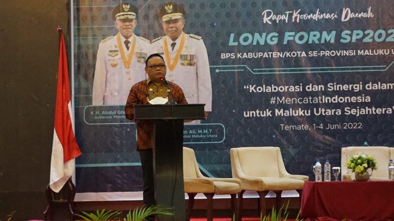 Sekda Provinsi Maluku Utar Buka Rakorda Sensus Penduduk 2020 Lanjutan