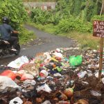 Begini Tanggapan DLH Ternate Soal Tumpukan Sampah di Jalan Belakang Gambesi