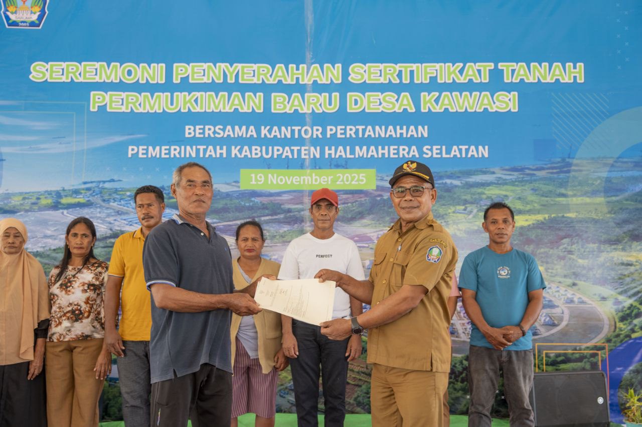 Warga Permukiman Baru Desa Kawasi: Kami Nyaman di Sini